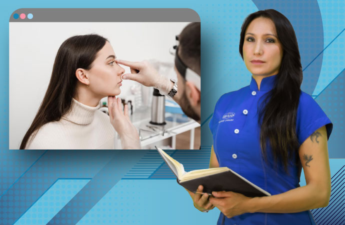 Post operatorios en cirugías faciales:  Rinoplastia